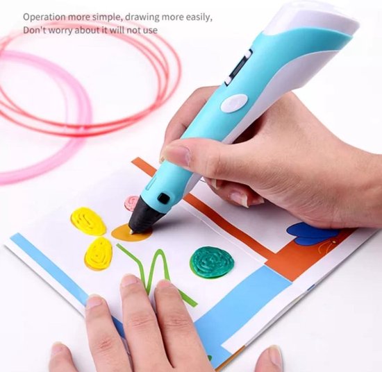 3D Pen inc. verzendkosten - 3D pen inclusief 9m. Filament - 3d pen voor starters - 3D teken pen - 3D pen set - G&MShop