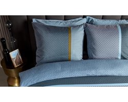Kardol Alluring Dekbedovertrek - Lits-jumeaux - 240x200/220 cm - Blauwgroen
