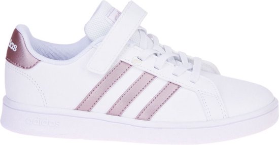 Adidas Grand Court Sneakers Wit/Goud Kinderen | bol.com