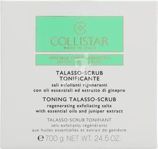 Collistar Toning Talasso-Scrub - 700 g - exfoliërende bodyscrub - Collistar