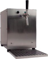 Gluhwein tap - Dispenser - 3kW, 1-kraans, met geïntegreerde luchtcompressor, roestvrijstalen behuizing