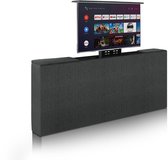 TV Lift meubel voeteneinde - Antraciet - 160 x 83 cm - Tot maximaal 43 inch - elektrisch - voetbord