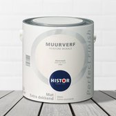 Afbeelding van Histor Perfect Finish Muurverf Mat - 2,5 Liter - Hoornwit