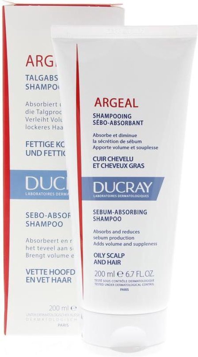 Ducray ARGEAL Unisex Voor consument Shampoo 200 ml