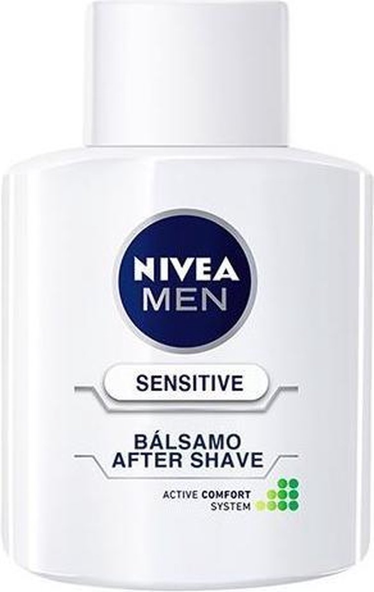 Nivea Men Sensitive After Shave Balm 0% Alcohol 100 Ml