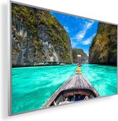 Infrarood Verwarmingspaneel 600W met fotomotief een Smart Thermostaat (5 jaar Garantie) - Phi Phi Island 30