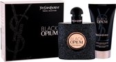 Yves Saint Laurent Black Opium Giftset - 50 ml d'eau de parfum vaporisateur + 50 ml de lotion pour le corps - coffret cadeau pour femme