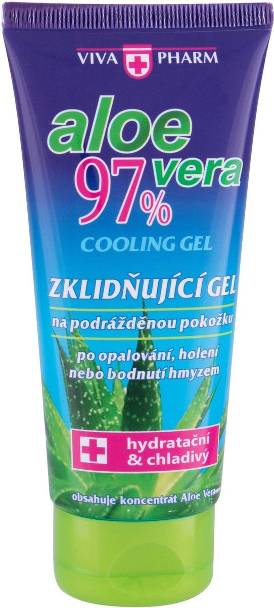 Vivaco S.R.O. - Vivapharm Aloe Vera Cooling Gel - Soothing Cooling Gel After Sunbathing, Shaving And Insect Bites