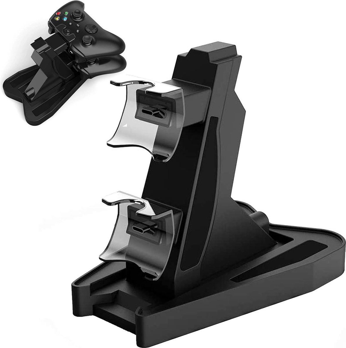 Xbox serie X / S controller oplaadstation Docking station Oplaadstation Dual sense charging station – 2 controllers – USB