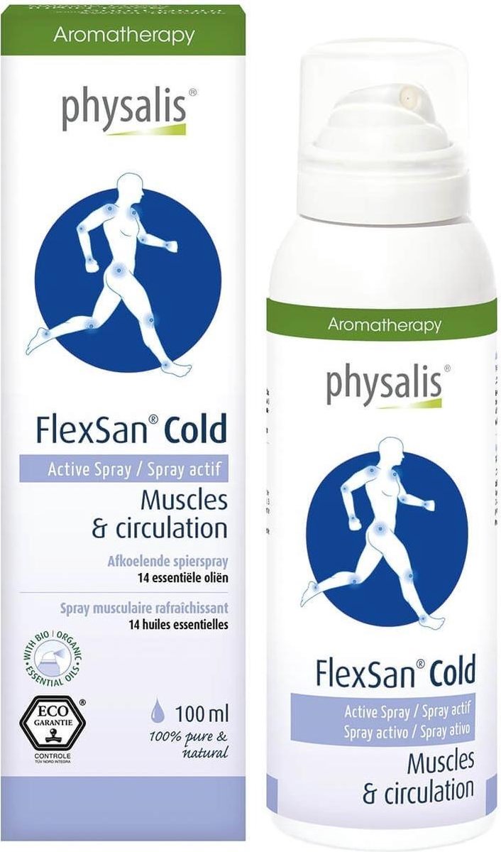 Goedkoopste Physalis Aromaspray flexsan cold bio 100 Milliliter