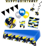 Batman feestpakket - voordeelpakket Deluxe 8 kinderen