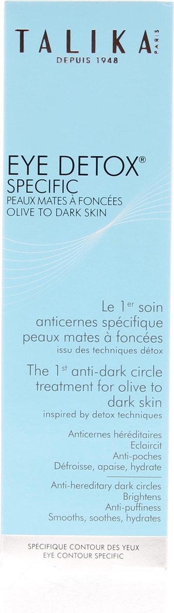 Talike Eye Detox Specific - Mates 15 ml - Oogcontourcrème