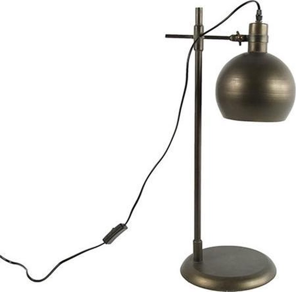 Non-branded Staande Lamp Hessel 67 Cm E27 Rvs Brons