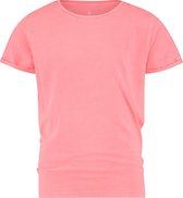 Vingino T-shirt Essentials Meisjes Katoen Koraalrood Maat 152