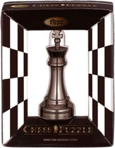 Cast Schaakpuzzel Chess King 10,2 Cm Staal Zwart