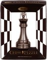 Afbeelding van het spelletje Cast Schaakpuzzel Chess King 10,2 Cm Staal Zwart