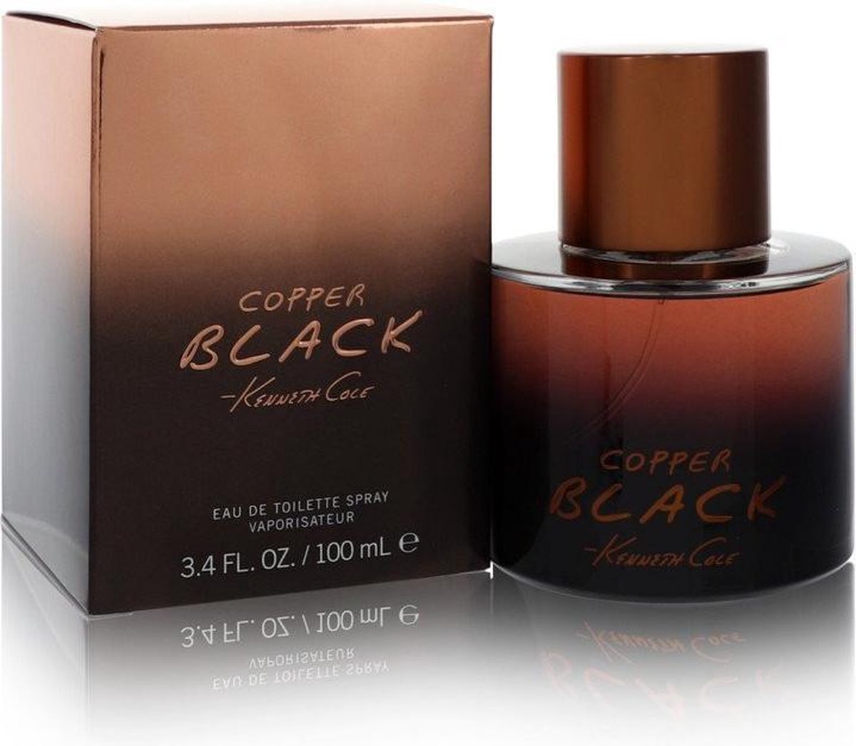Kenneth Cole Copper Black by Kenneth Cole 100 ml - Eau De Toilette Spray