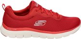 Skechers Flex Appeal 4.0 - Rood - Maat 37