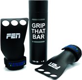 FEN Crossfit Carbon grips –  Geschikt voor CrossFit, Fitness, Gymnastics & Turnen – Zwart - Maat  M