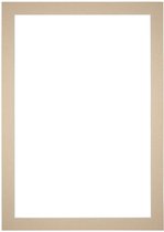 Your Decoration  Passe-Partout - Kadermaat 60x84 cm - Fotomaat 52x76 cm - Beige