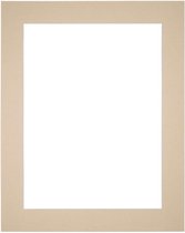 Your Decoration  Passe-Partout - Kadermaat 50x65 cm - Fotomaat 40x55 cm - Beige