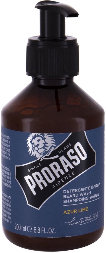 Proraso - Baard Shampoo - Azur Lime - 200ml