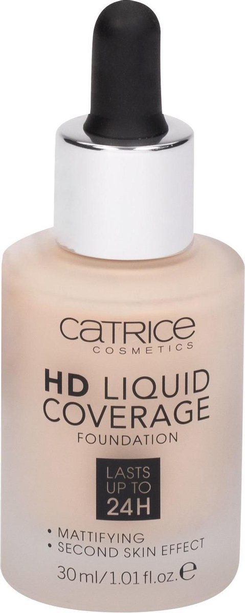 Goedkoopste Catrice - HD Liquid Coverage Foundation 24H Mattifying Face Primer 010 Light Beige 30Ml