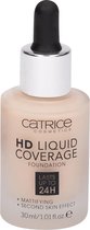 Catrice - HD Liquid Coverage Foundation 24H Mattifying Face Primer 010 Light Beige 30Ml