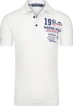 Geographical Norway - poloshirt - kadre - wit