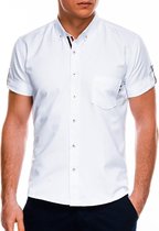 Overhemd - Heren - korte mouw - K489 - Wit