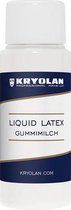 Kryolan - Vloeibaar latex transparant - 30 ml - Transparant - Grime Attribuut - Een Stuk