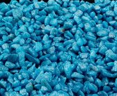 Aqua-della glamour steen indian blauw - 6-9 mm 2kg - 1 stuks