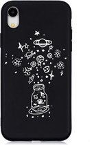 Wishing Bottle Painted Pattern Soft TPU Case voor iPhone XR