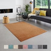 Carpet Studio Santa Fe Vloerkleed 115x170cm - Laagpolig Tapijt Woonkamer - Tapijt Slaapkamer - Kleed Terracotta