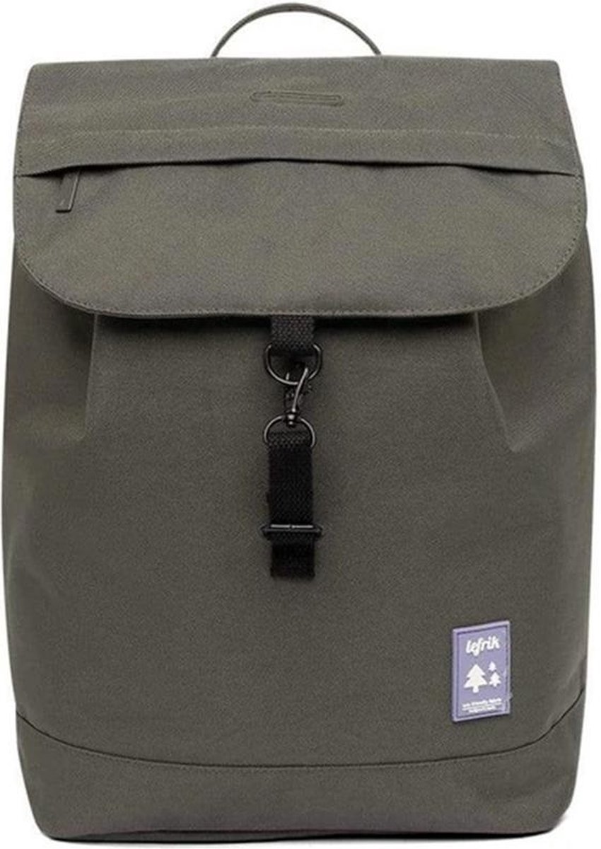 Lefrik Scout Laptop Rugzak - Eco Friendly - Recycled Materiaal - 14 inch - Deep Green