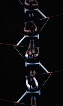 Schilderij - roeien - Collectie Moves - Dibond wit - 70x118cm