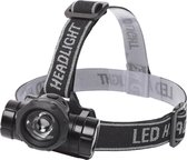 LED Hoofdlamp - Igory Buvin - Waterdicht - 50 Meter - Kantelbaar - 1 LED - 1.8W - Zwart | Vervangt 10W