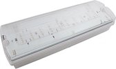LED Noodverlichting - Nivra Sisom - 4W - Helder/Koud Wit 6000K - Opbouw - Mat Wit - Kunststof - 12 Uur Oplaadtijd - SAMSUNG LEDs