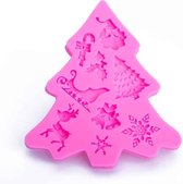 3 stuks kerstboom fondant siliconen mal cake chocolade koekje decoratie tool