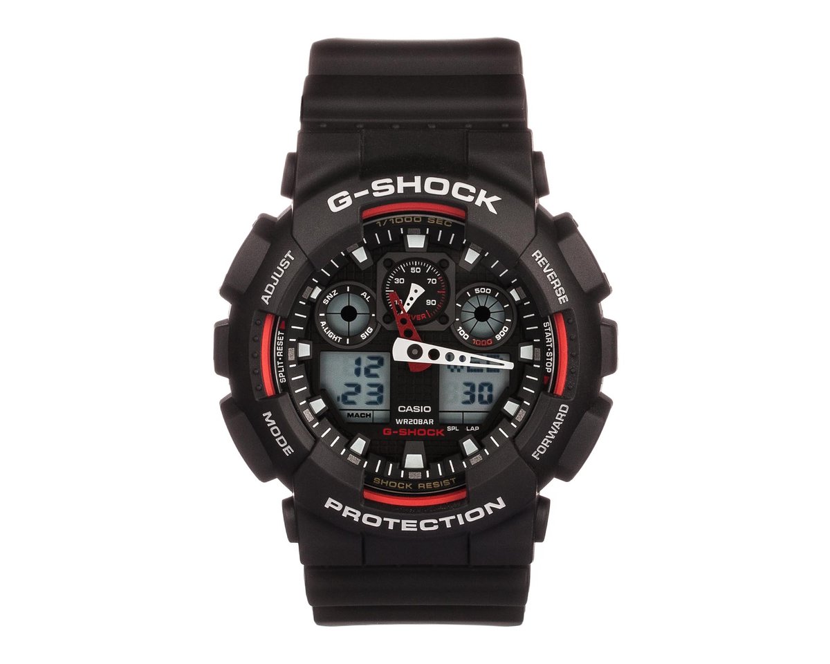 Casio G-Shock GA-100-1A4ER Herenhorloge 51 mm - Zwart