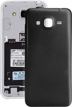 Let op type!! Back Cover for Galaxy J3 (2016) / J320FN / J320F / J320G / J320M / J320A / J320V / J320P(Black)