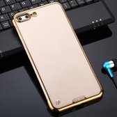 Voor iPhone 7 Plus / 8 Plus SULADA Borderless Drop-proof Vacuum Plating PC Case (Gold)