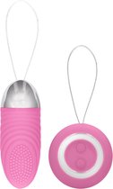 Ethan - Rechargeable Remote Control Vibrating Egg - Pink