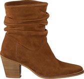 Omoda Ella Western 21 Enkellaarsjes - Enkelboots - Dames - Cognac - Maat 40