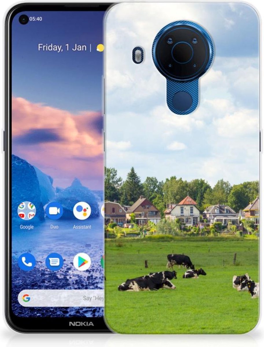 Nokia 5.4 TPU Hoesje Koeien