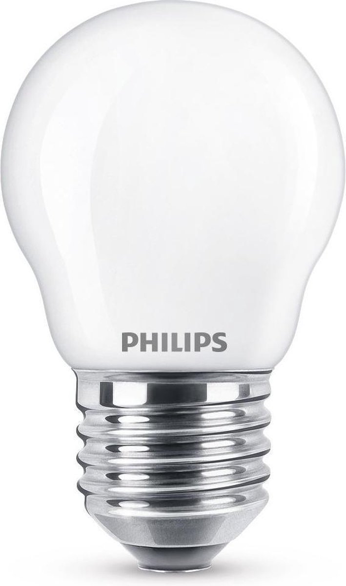 media Uitlijnen Bijna Philips LED lamp E27 2.2 watt 250Lm Kogel mat | bol.com