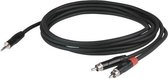 DAP FLX306 - Stereo mini-jack - 2x RCA (m), 6 mtr.