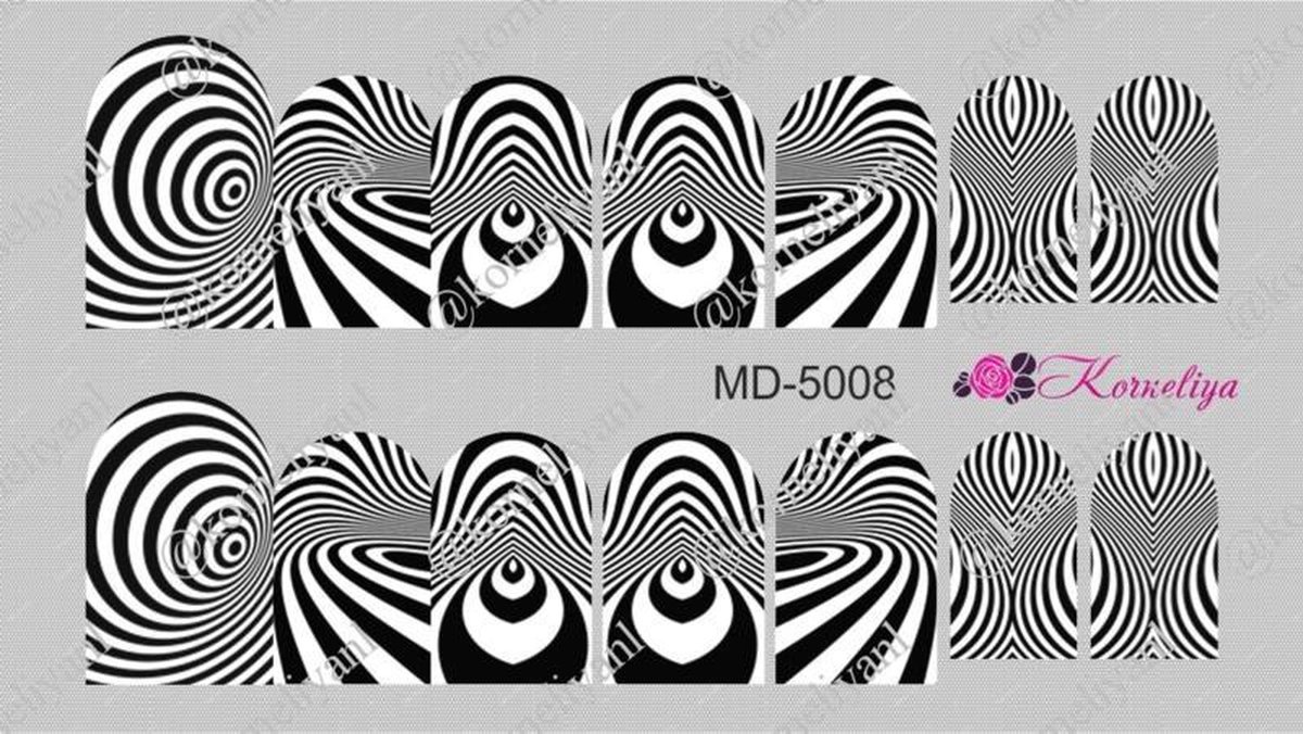 Goedkoopste Korneliya Metal Decal MD 5008