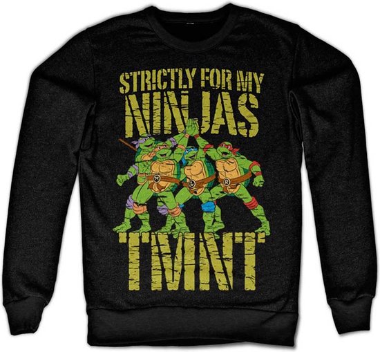 Teenage Mutant Ninja Turtles - Strictly For My Ninjas Sweater/trui - L - Zwart