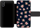 Wallet case - geschikt voor iPhone Xs - Floral N°1